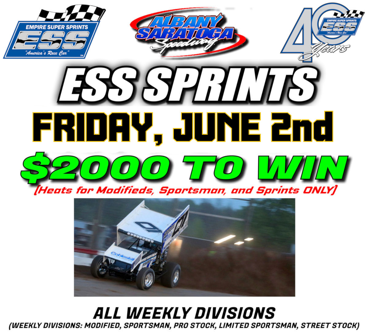 Press Releases Archives AlbanySaratoga Speedway